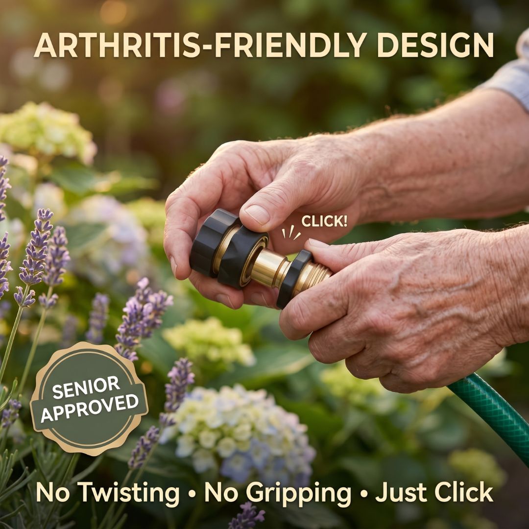 WAS Quick Connect Pro Garden Hose Connector
