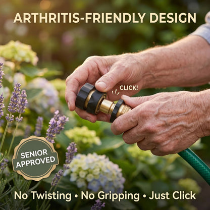 WAS Quick Connect Pro Garden Hose Connector