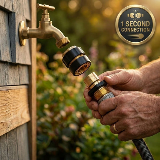 WAS Quick Connect Pro Garden Hose Connector