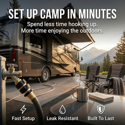 WAS RV Water Quick Connect