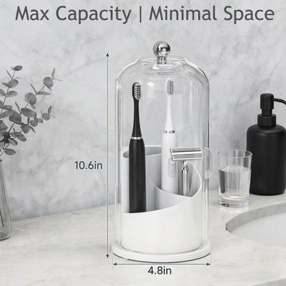 WAS 360° Spinning Toothbrush Organizer