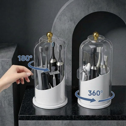 WAS 360° Spinning Toothbrush Organizer